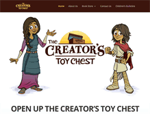 Tablet Screenshot of creatorstoychest.com